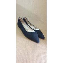 A Day Womens Corinna Size 8.5 Black Slip On Pointed Flats