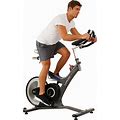 Sunny Health & Fitness Asuna 7130 Lancer Cycle Exercise Bike With Magnetic Resistance Belt Rear Drive, 33 LB Flywheel, Dual Caged/Clipless (SPD)