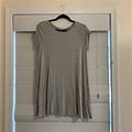 T-Shirt Dress With Pockets | Color: Gray | Size: M
