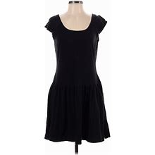 Talbots Casual Dress: Black Dresses - Women's Size Small Petite