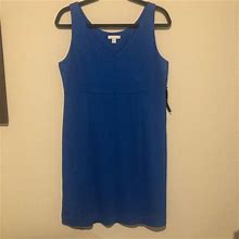 New York & Company Dresses | Nwot New York And Company Blue Shift Dress | Color: Blue | Size: M