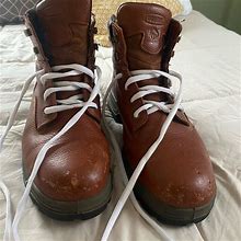 Wolverine Shoes | Wolverine Men's W02421 Brown Lace Up Leather Boot Size 13 | Color: Brown | Size: 13