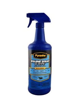 Pyranha Equine Spray & Wipe, 32 Oz