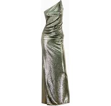 Women's Levitate Gold Metallic Maxi Dress | Large | Me & Thee