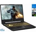 Asus TUF F15 Gaming Laptop, 15.6" 144Hz FHD Display, Intel Core I5-10300H Upto 4.5Ghz, 8GB Ram, 1TB Nvme Ssd, Nvidia Geforce GTX 1650 Ti, Hdmi, Displa