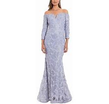 Xscape Womens Lace Maxi Special Occasion Evening Dress Gown Bhfo 2604
