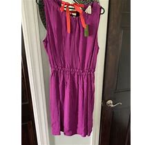 Kate Spade York Size Xl Purple Katia Crepe Sheath Dress - Style