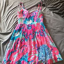 Lilly Pulitzer Dresses | Lilly Pulitzer Sun Dress | Color: Pink/Purple | Size: 0