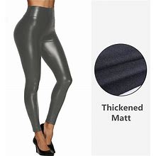 Ebay Wish New Multi-Color Leather Pants Women High Waist Leather Pants Leggings Women Four-Sided Elastic Hip Lift Sexy Women's Pants
