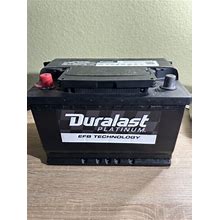 Duralast Platinum Battery Efb Technology