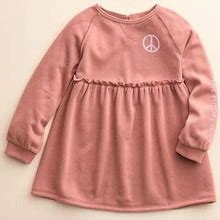 Baby & Toddler Girl Little Co. By Lauren Conrad Fleece Dress, Toddler Girl's, Size: Newborn, Dark Pink