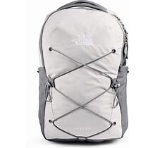 THE NORTH FACE Women's Every Day Jester Laptop Backpack, TNF White Metallic Mélange/Mid Grey, One Size