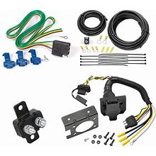 For 2006-2010 Dodge Charger 7 Pin Trailer Wiring RV 7 Way Trailer Plug By Reese Towpower