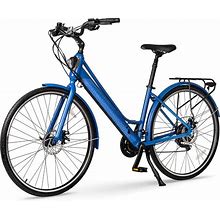 Jetson Journey 2.0 Adult Electric Bike, 250-Watt Motor, Pedal Assist, Top Speed Of 16 Mph, Max Range Of 22 Miles, Interactive LCD Display, 27.5"