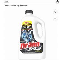 Drano Liquid 80 Oz Bottle