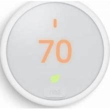 Nest White Google Thermostat E In
