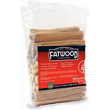 FATWOOD - The Original Fire Starter Stick, Start Fires With Only 2 Sticks, Made From Dead Tree Stumps, 4 LB Bag (1)