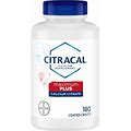 Citracal Maximum Plus Highly Soluble, Easily Digested, 630 Mg Calcium Citrate With 1000 IU Vitamin D3, Bone Health Supplement For Adults, Caplets, 180