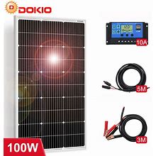 Dokio 100W 200W Rigid Monocrystalline Solar Panel Kit For