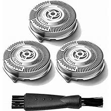 Philips Norelco SH50/52 Replacement Blades For Series Aquatouch And 5000 Shavers With Cleaning Brush - (Bundle)