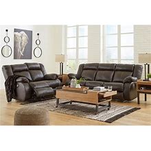 Ashley Furniture Denoron Power Sofa And Loveseat Living Room