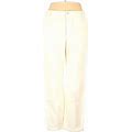 J.Crew Dress Pants - High Rise: Ivory Bottoms - Women's Size 32 Tall