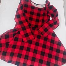 Children's Place Red Plaid Dress KIDS - Kids | Color: Red | Size: 3T