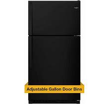 20.5 Cu. Ft. Top Freezer Refrigerator In Black