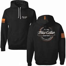 Blue Collar Cartel Hoodie S / Black By ACAL Clothing