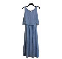 Baci Womens Silk Dress Size Small Sheer Lined Summer Beach Sleeveless
