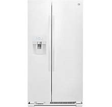 Kenmore 36" Side-By-Side Refrigerator With Ice System And 25 Cubic Ft. Total Capacity, White