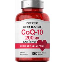 CO Q-10 200Mg 180 Softgels