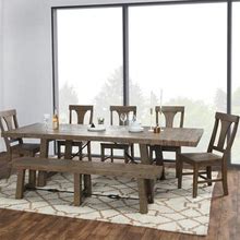 Carbon Loft Pallero Reclaimed Pine 82-Inch Extension Dining Table