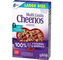 Multi Grain Cheerios, Multigrain Cereal, Gluten Free, 12 Oz