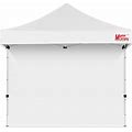 MASTERCANOPY Instant Canopy Tent Sidewall For 10X10 Pop Up Canopy, 1 Piece, White