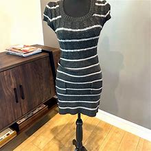 Forever 21 Dresses | Forever 21 Gray Knit Dress - Small | Color: Gray | Size: S