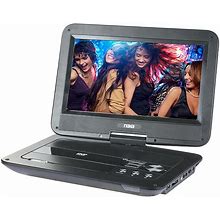 Naxa 10" TFT LCD Swivel Screen Portable DVD Player W/USB/SD/MMC Inputs