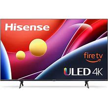 Hisense 58-Inch ULED U6 Series Quantum Dot LED 4K UHD Smart Fire TV (58U6HF, 202