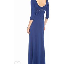 Wildfox Dresses | Wildfox Eat Your Heart Out Maxi Dress | Color: Blue | Size: S