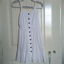 Japna Dresses | White Summer Dress | Color: White | Size: S