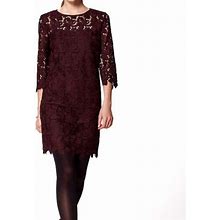 Loft Dresses | Nwt Ann Taylor Loft Dress | Color: Brown/Purple | Size: 4P