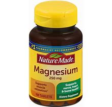 Nature Made® Magnesium Tablets 250Mg 100 Count