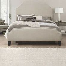 Wayfair Vandam Low Profile Platform Bed Upholstered/Polyester In Gray | 51.62 H X 43.14 W X 81.76 D In 525F2825f67040e12e72e317164e7fc8