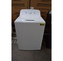 Hotpoint HTW240ASKWS 27"" White 3.8 Cu. Ft. Top-Load Washer NOB 145249