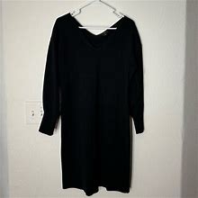 Ann Taylor Dresses | Ann Taylor Black Dress | Color: Black | Size: L