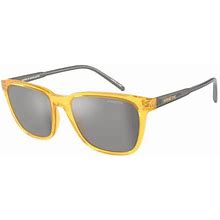 Arnette Sunglasses AN4291 27716G Transparent Yellow 57mm Male Plastic Yellow