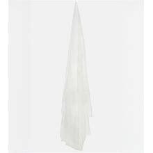 Vivienne Westwood, Bridal Absence Of Roses Tulle Veil, Women, White, One Size Fits All, Hair Accessories, Materialmix