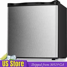 1.1 Cubic Feet Single Door Compact Upright Freezer (Silver),From GA 30519