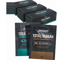 ONNIT Total Human (90 Day Supply) - Daytime & Nightime Daily Supplement Packs