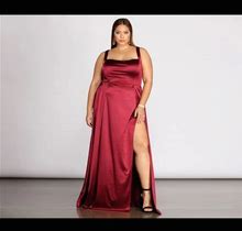 Windsor Dresses | Long Dress Windsor | Color: Red | Size: 2X
